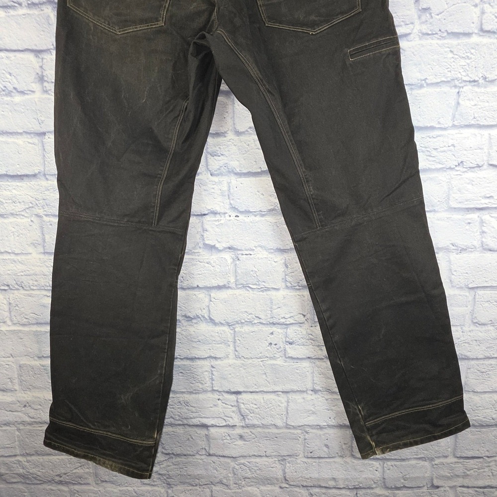 Kuhl Rydr Mens Dark Brown Patina Dye Articulated Knee Euro Twill Pants Sz 32X32 - Picture 7 of 13